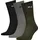 CREW SOCK 3P Green combo Green Combo 39-42