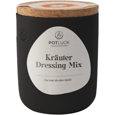 POTLUCK | Kräuter Dressing Mix | Gewürzmischung im Keramiktopf | 40g | Mit natürlichen Inhaltsstoffen