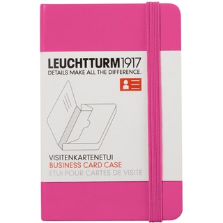 Leuchtturm1917 350142 Visitenkartenetui, neu rosa