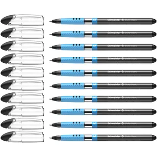 Schneider Kugelschreiber Basic Schwarz 0,5 mm 10 St.