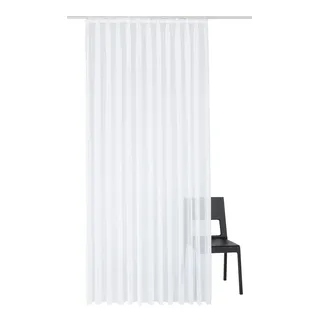 Wirth Gardine »Charlotte« Faltenband 1 Stk. tlg. Fertig-Store mit FB 1:3 nach Maß, weiß