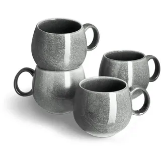 Springlane Tasse 0,3 l Grau 4 St.