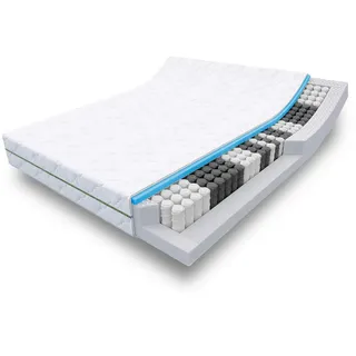 sleezzz 7 Zonen Taschenfederkernmatratze Sleezzz Smart 120 x 200 cm H2/H3
