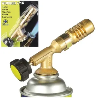 Meva Gas burner for PB cartridges with valve 7/16'' WORKER 1.8kW