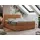 Boxspringbett 180x200 180x200 mit Boxspringbett mit 180x200 Orange Struktur H3 Orange