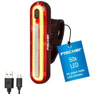 Fischer LED Akku Stableuchte Rücklicht