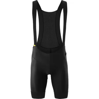 Gonso SQlab GO Bib M, Herren Träger-Radhose, Tights mit ergonomischem SQlab Sitzpolster, Innovative Schnittführung ohne Seitennaht, Enganliegende Passform
