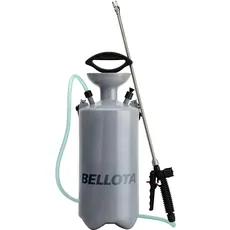 Bellota Sprühflasche mit Drucksprüher, 5 Liter Rucksack zum Sprühen mit Lanza 3710-05, Grau