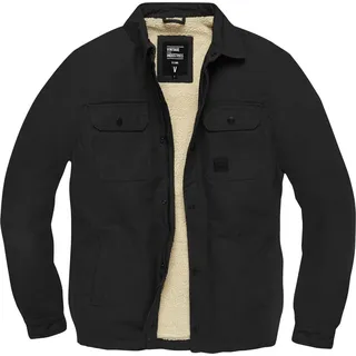 Vintage Industries Dean Sherpa schwarz XL