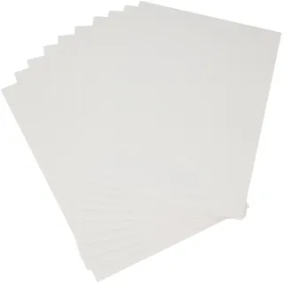 Car Fix Autofolie Transparent 20x14cm 10 Stk selbstklebend, 10 Stück - Transparent