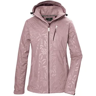 Killtec KOS 122 WMN SFTSHLL JCKT FLORAL Softshelljacke Damen beere lila rot