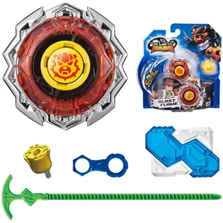 INFINITY NADO Kreisel für Kinder Metall Spielzeug Jungen, Kreisel Launcher Spielzeug Jungen, Battle Tops Spinning Tops für Kinder ab 5 Jahren, Standard Pack Blast Flame