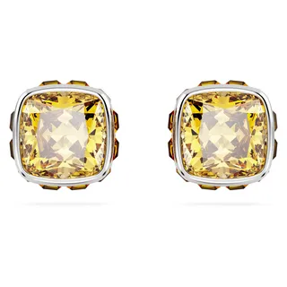 Swarovski Ohrstecker Birthstone November Gelb rhodiniert
