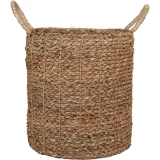 Korb mit Henkeln aus Seegras Ø 30 cm x 32 cm Natur