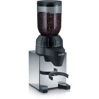 Graef CM820, Kaffeemühle Schwarz, Silber