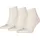 Socken Quarter Plain 3P Weiß 39-42