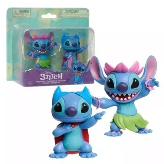 Stitch Set mit 2 Figuren - Hula und Superheld
