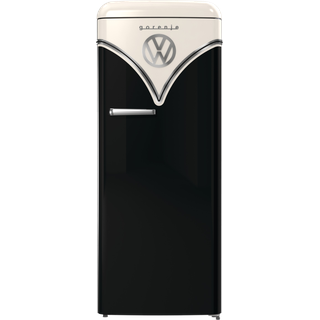 Gorenje OBRB615DBK Retro-Kühlschrank (247 l, 1525 mm hoch, Schwarz)