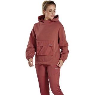 Erima Damen beyourself Oversize Hoodie, Chili Oil, L