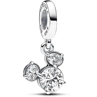 PANDORA Disney Micky Maus Funkelnder Kopf Silhouette Charm-Anhänger 793031C01 Anhänger