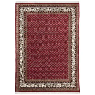 Rug and Roll Orientteppich Indo Mir, klassisch, strapazierfähig 60x90 cm , Terracotta , Textil , Orientalisch , Rechteckig , 60x90 cm , antistatisch , Teppiche und Böden, Teppiche, Orientteppiche