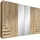 Drehtürenschrank Level by fresh to go 300 x 216 x 58 cm Braun