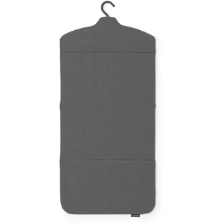 Brabantia - Faltbares Dampfbrett - Dämpfen von Kleidung unter Hochdruck - Robuste hitzefeste Fläche - Vielseitiger Aufhängehaken - Einfaches Dämpfen mit Handdampfern - 91,5 cm x 41 cm - Pepper Black