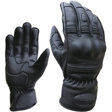 PROANTI Motorradhandschuhe Leder kurz Motorrad Chopper Handschuhe - Gr. XXL