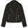 Short Bikerjacke Schwarz L