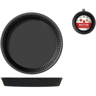 Home Maitre Quicheform, antihaftbeschichtet, 28 cm, anthrazit