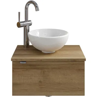 Saphir Serie 6915 Waschschale mit Unterschrank 51 x 39,8 x 35 cm