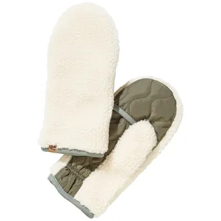 camel active Damen Teddy Handschuhe Milch Weiß, womenswear-S