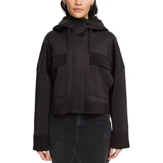 ESPRIT Damen 112CC1G301 Jacke, 001/BLACK, L