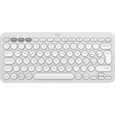 Logitech Pebble Keys 2 K380s - QWERTY Italian Layout, White