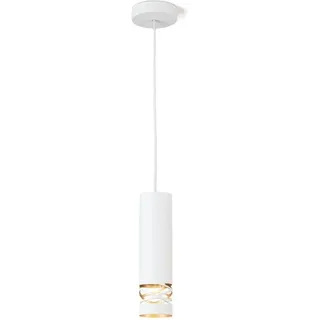 Orion Leuchten Hängeleuchte Trance 80 cm x 30 cm 1 x GU10 Weiß Gold