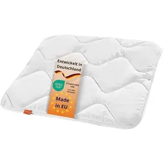 sleepling Baby 4JZ Bettdecke 80x80 cm, 4 Jahreszeiten Decke für Kinder | Vierjahreszeiten Steppdecke 80 x 80 cm, Babydecke, Kleinkind Kinderdecke, Made in EU, OEKO-TEX, Waschbar 60 Grad