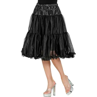 W WIDMANN MILANO Party Fashion - Unterrock aus Tüll ca. 65 cm, Tutu, Petticoat für Damen, Kostümzubehör, Karneval
