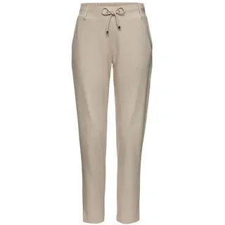 LASCANA Jogger Pants mit elastischem Bund und Gürtelschlaufen, Loungewear, beige