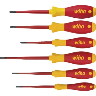 Wiha SoftFinish electric slimFix 3201 K6 Schraubendrehersatz, 6-tlg.