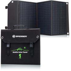 Bild von Mobiles Solar-Ladegerät 60 Watt mit USB- u. DC-Anschluss