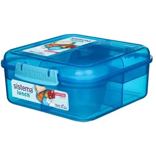 Sistema 1.25L Bento Cube LunchBlue