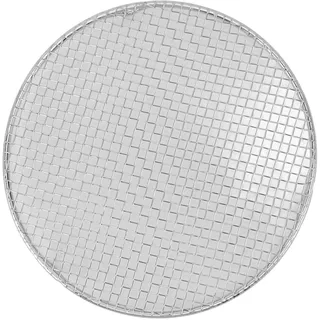 Kühlregale zum Backen, Edelstahl Grillrost aus Dickem Draht, Ofenfest zum Kochen, Braten, Grillen und Trocknen(Rund 18 cm)