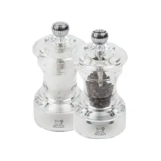 Peugeot Bistro Pfeffermühle 10 cm Transparent unbefüllt