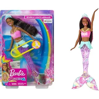 Mattel Barbie Dreamtopia Meerjungfrau funkelnde Licht