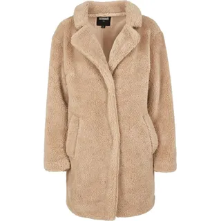 URBAN CLASSICS Ladies Oversized Sherpa Coat (TB3058-00208-0039) (Sand