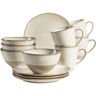 Mäser Nottingham Kombiservice 12-tlg. beige