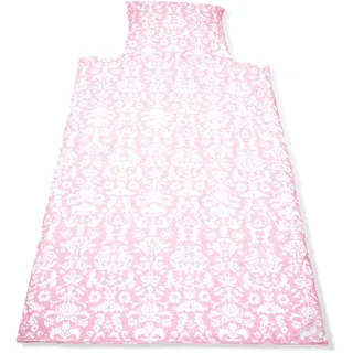 Pinolino 61577-7 - Bett- und Kopfkissenbezug 135/200, 'Marie Antoinette' rosa