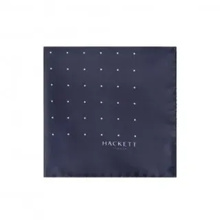 Hackett London für Herren. HM012541 Halstuch Small Space Dot navy (OSFA), Lässig, Wolle, Klassisch, Marine