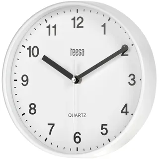 Teesa Wanduhr 20 cm TSA0038 weiß