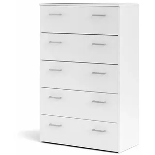 ebuy24 Kommode Weiß , Holzwerkstoff , 74x115x36 cm , Kleinmöbel, Kommoden, Highboards